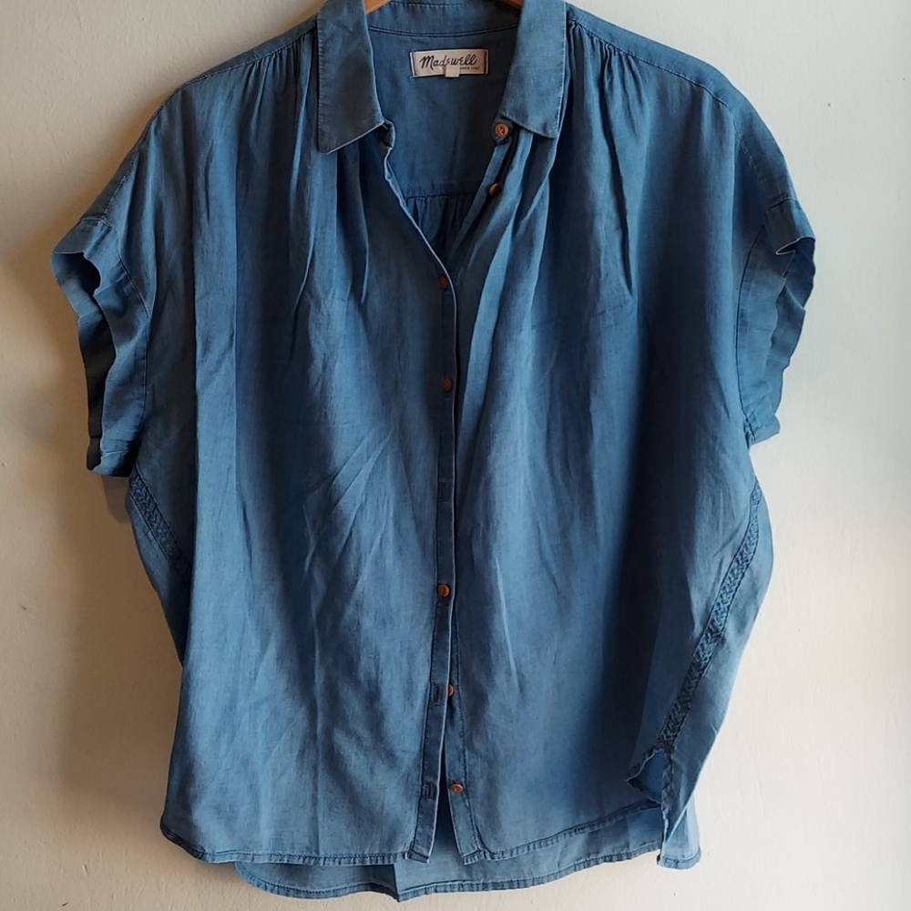 Madewell drape top